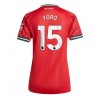 Manchester United Leny Yoro #15 Hjemmedrakt Kvinner 2025-26 Kortermet